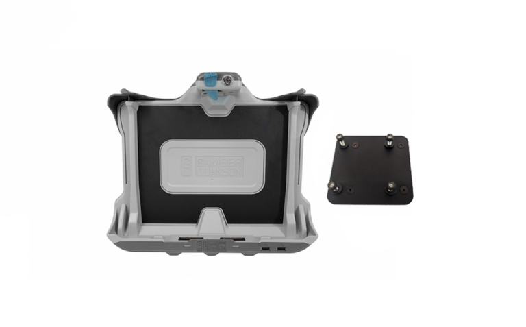 Gamber-Johnson GETAC K120 NON-RF DOCK w/ 75MM HOLE TO STUD ADAPTER KIT (7170-1069-00)