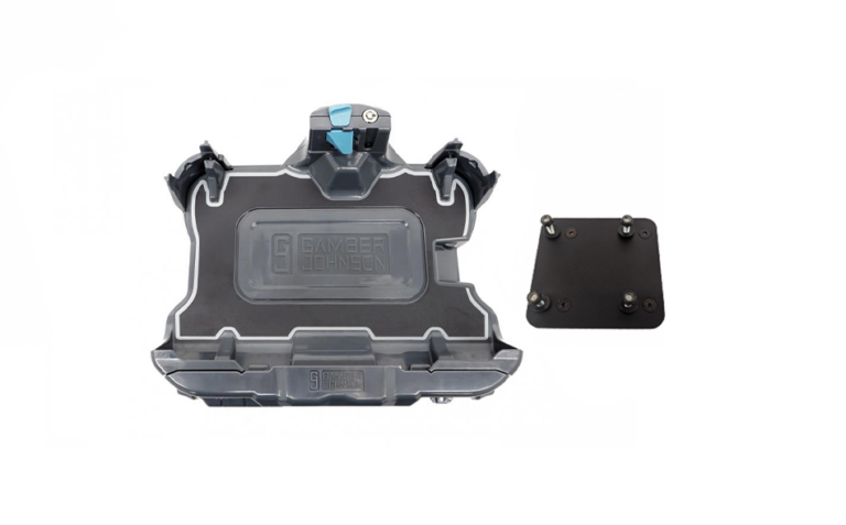 Gamber-Johnson GETAC ZX10 NON-RF DOCK w/ 75MM HOLE TO STUD ADAPTER (7170-1071-00)