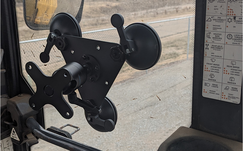 Gamber-Johnson TRI-SUCTION CUP MOUNT WITH LARGE JOINER KIT (7170-1079) - Image 3