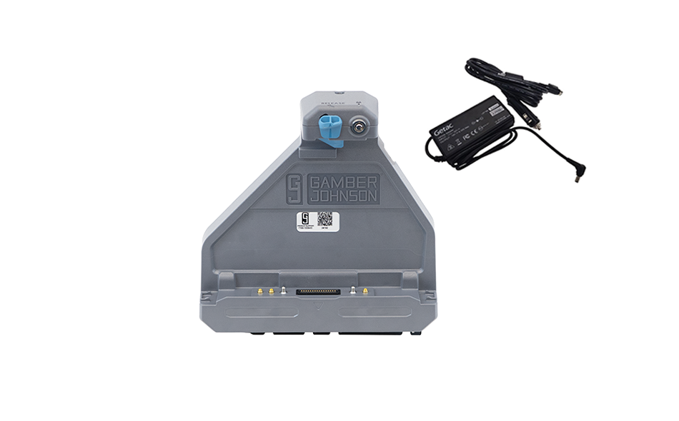 Gamber-Johnson Getac ZX80 Tablet Docking Station (TRI RF) with 120W Auto Power Adapter (7170-1088-03)