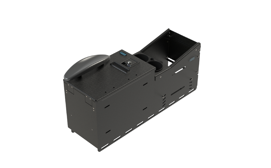 Gamber-Johnson KIT - WORKSTATION BOX, SMALL FILE/FOLDER BOX WITH CONSOLE, ARMREST, AND TOP PLATE (7170-1111-00)