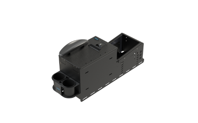 Gamber-Johnson KIT - WORKSTATION BOX, FILE BOX WITH 13" EPIC BOX, ARMREST, EXTERNAL CUPHOLDER, AND TOP PLATE (7170-1111-02)