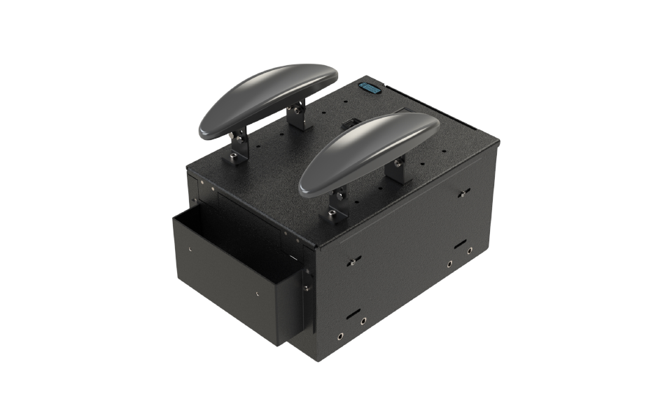 Gamber-Johnson KIT - WORKSTATION BOX, SMALL-SHORT WITH FILE HANGER TRAY AND 2 ADJUSTABLE ARMRESTS (7170-1113-01)
