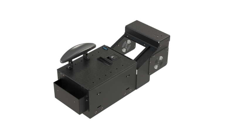 Gamber-Johnson KIT - WORKSTATION BOX, SMALL-SHORT WITH FILE HANGER TRAY, ADJUSTABLE ARMREST AND 9" RADIO PLATFORM (BASE VERSION) (7170-1113-03)