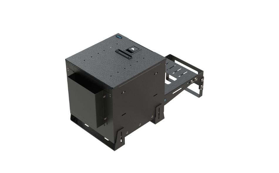 Gamber-Johnson KIT - WORKSTATION BOX, LARGE WITH MOUNTING LEGS, WORKSTATION CONSOLE BOX, AND CONSOLE LEDGE (7170-1114-03)