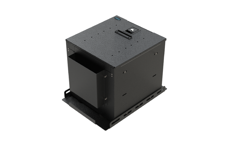 Gamber-Johnson KIT - WORKSTATION BOX, LARGE WITH FLAT FLOOR MOUNTING PLATE (7170-1114-05)