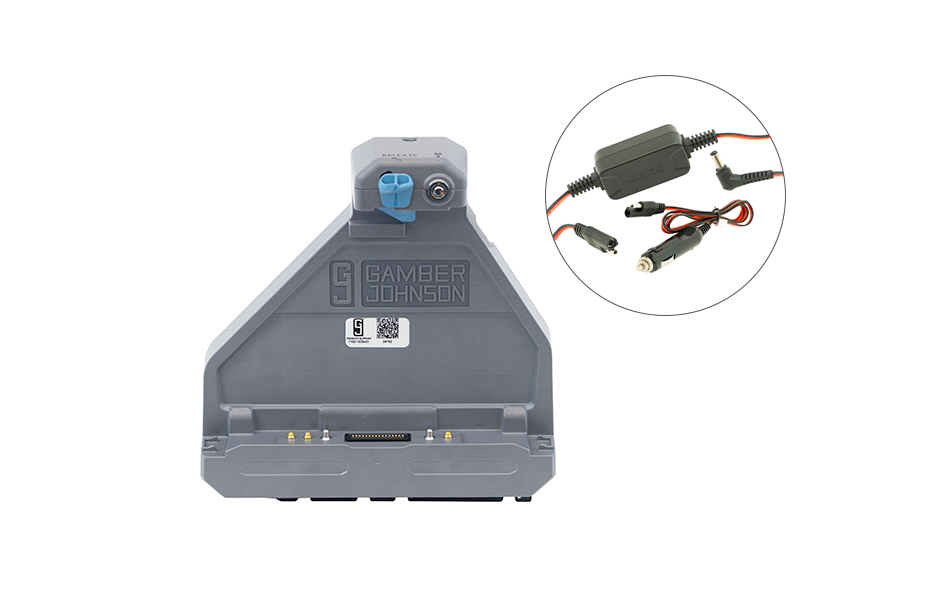 Gamber-Johnson Getac ZX80 Tablet Docking Station (TRI RF) with 65W Auto Power Adapter (7170-1135-03)