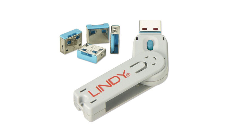 Gamber-Johnson Lindy USB Port Blocker - Pack of 4 (7300-0107)