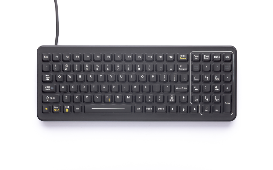Gamber-Johnson iKey Mobile Keyboard with Numeric Keypad (7300-0301)