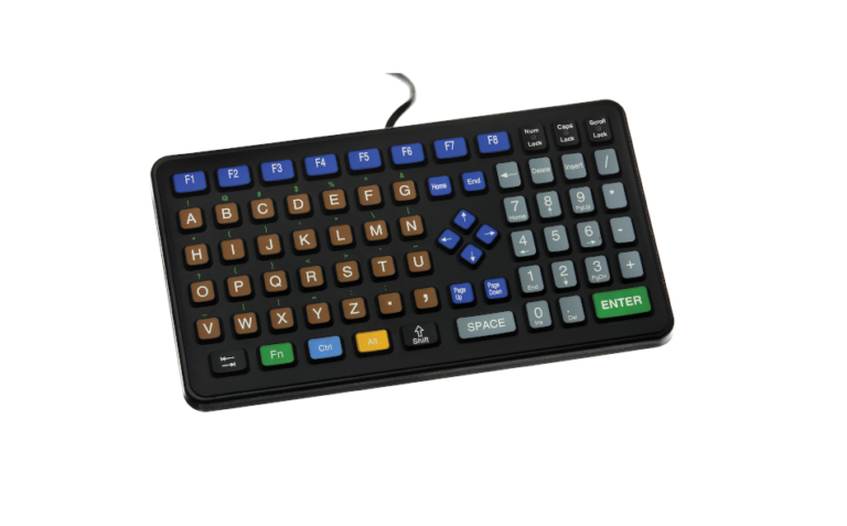 Gamber-Johnson Small Footprint with Oversized Keys Keyboard (7300-0312)