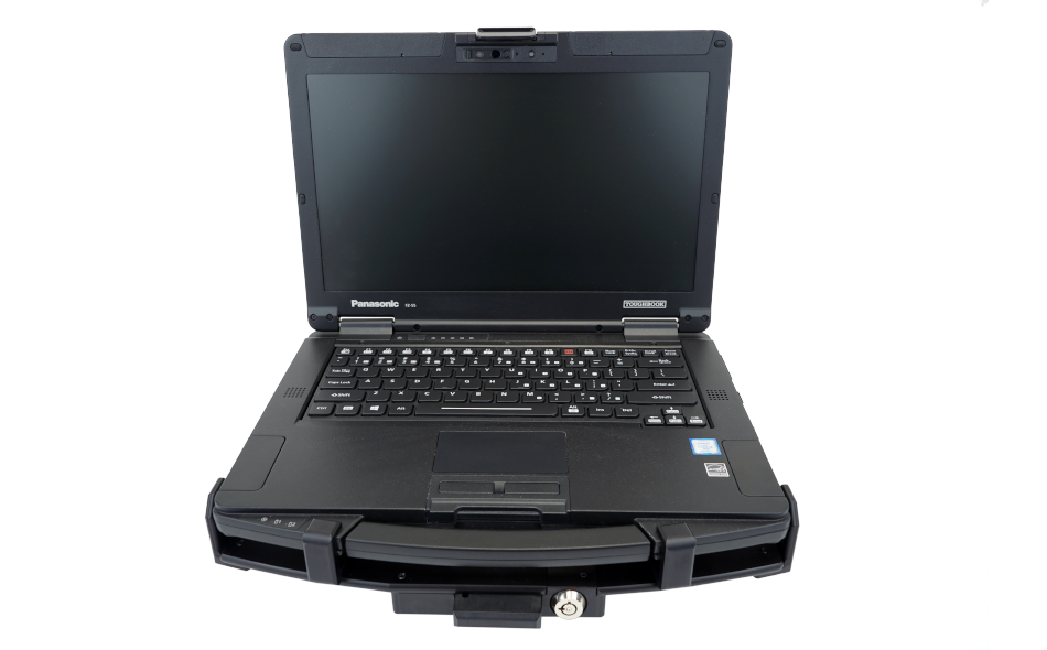 Gamber-Johnson Panasonic TOUGHBOOK® 55 TrimLine™ Laptop Docking Station, Lite Port, DUAL RF (7300-0595-02) - Image 2