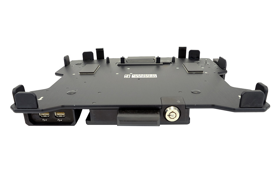Gamber-Johnson Panasonic TOUGHBOOK® 33 TrimLine™ Laptop Docking Station, Lite Port, NO RF with Screen Lock (7300-0596-20) - Image 2