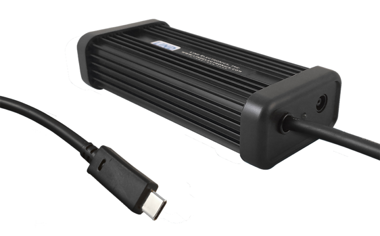 Gamber-Johnson Lind USB-C 11-16V Auto Power Adapter with Cigarette Plug Input (7300-0593)