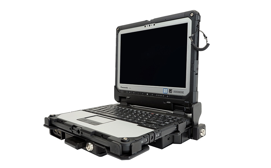 Gamber-Johnson Panasonic TOUGHBOOK® 33 TrimLine™ Laptop Docking Station, Lite Port, NO RF with LIND Auto Power Adapter (7300-0596-10) - Image 20