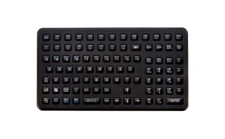 Gamber-Johnson iKey (SL-91) KEYBOARD, EPOXY COATED, SPACED OUT KEYS, 10-KEY NUM PAD, USB-A (7300-0723)