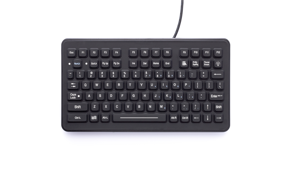 Gamber-Johnson iKey (SL-88) KEYBOARD, QUICKLOCK, USB-A (7300-0724)