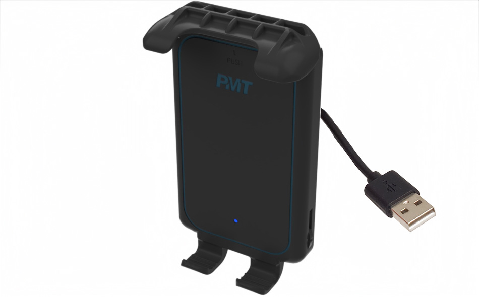 Gamber-Johnson Wireless Charging Phone Cradle with USB Plug (7300-0758-00)