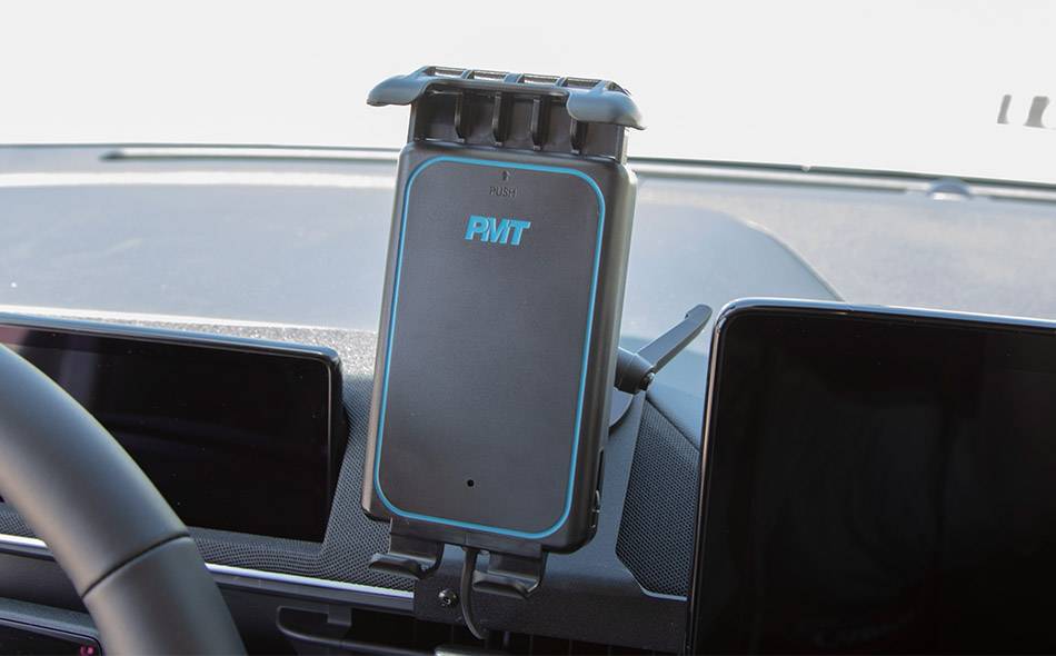 Gamber-Johnson XL Wireless Charging Phone Cradle with Bare Wire Lead (7300-0759-05) - Image 5