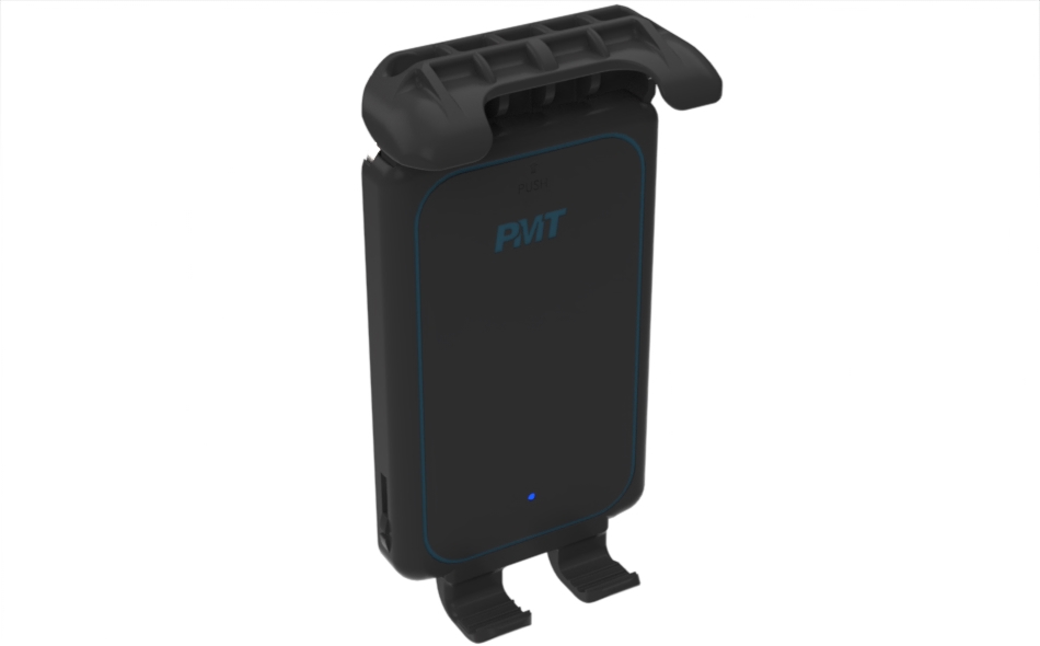 Gamber-Johnson XL Wireless Charging Phone Cradle with Bare Wire Lead (7300-0759-05) - Image 2