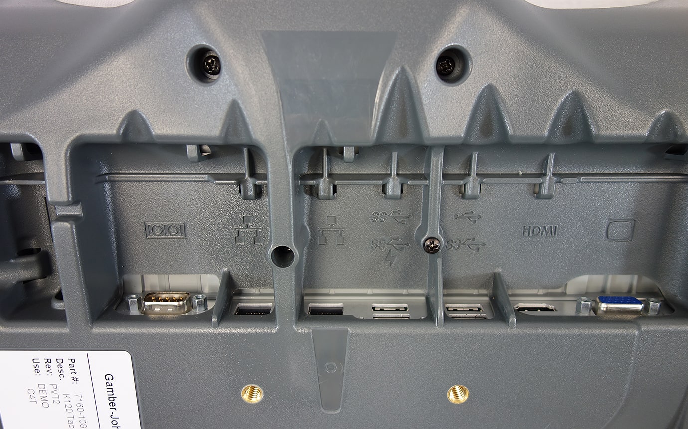Gamber-Johnson GETAC K120 NON-RF DOCK w/ 75MM HOLE TO STUD ADAPTER KIT (7170-1069-00) - Image 3
